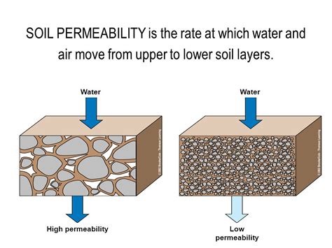 permeability of containers